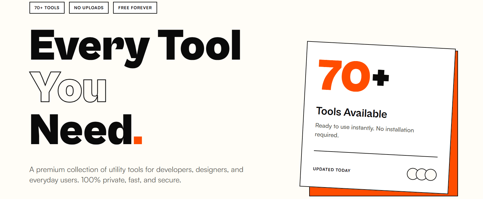 HelpingTools screenshot 1