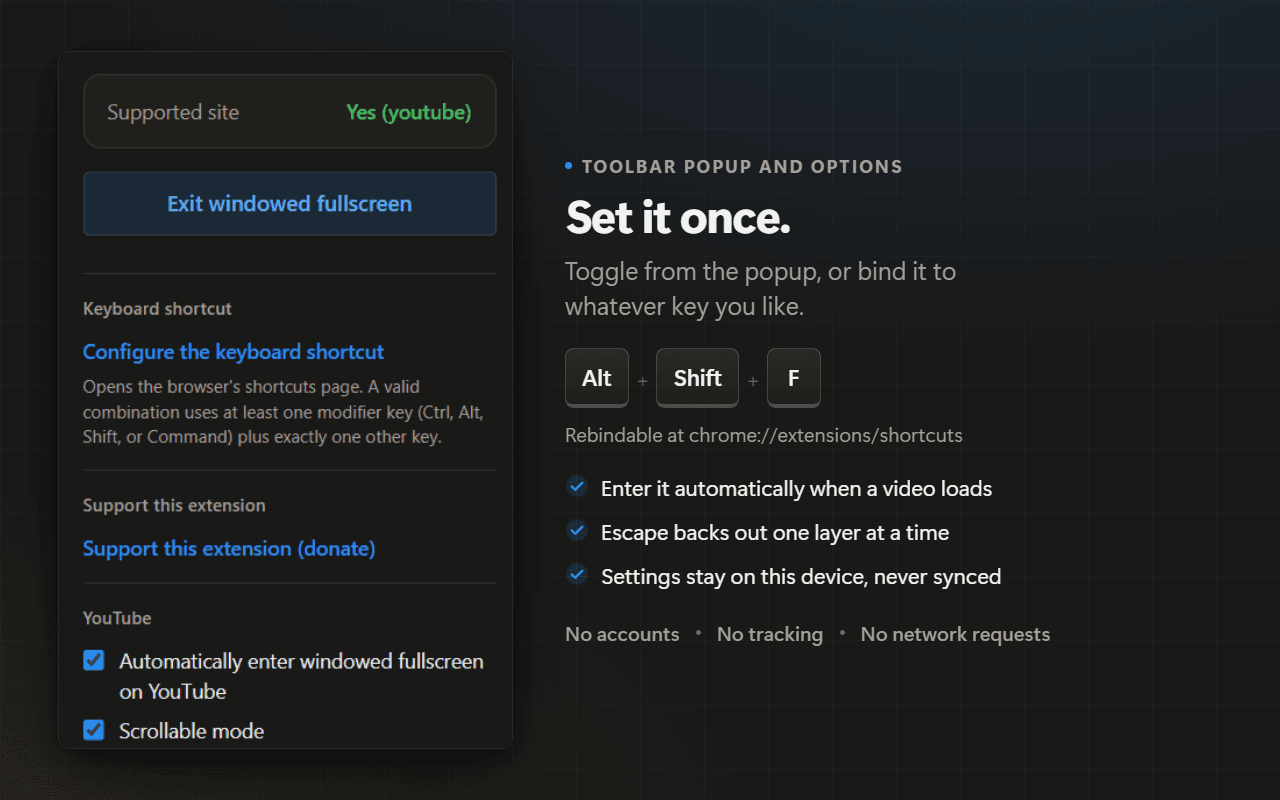 Windowed Fullscreen screenshot 4